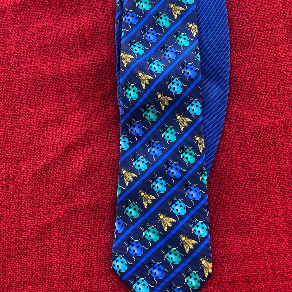 Versace Tie Bugs Patterns - image 4